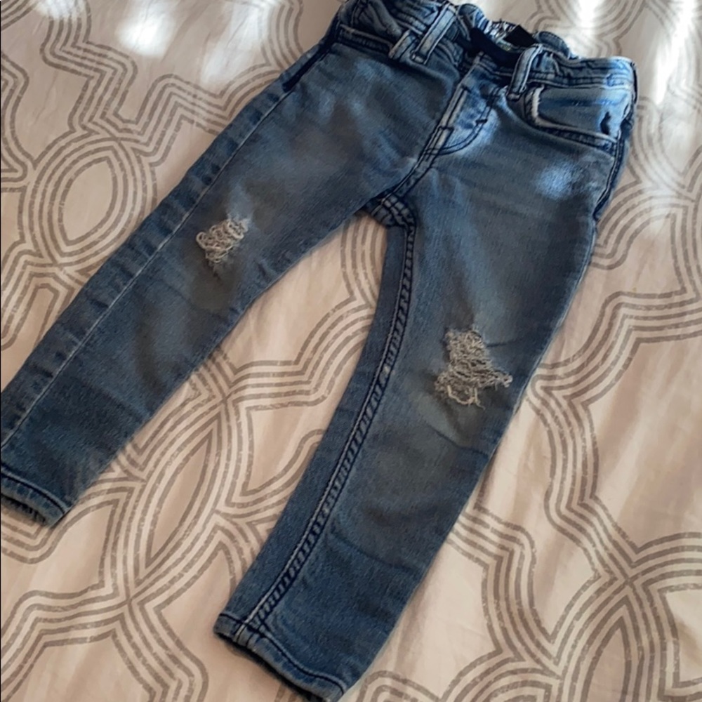 Perfectly worn in H&M jogger denim 2-3y 2t 3t
